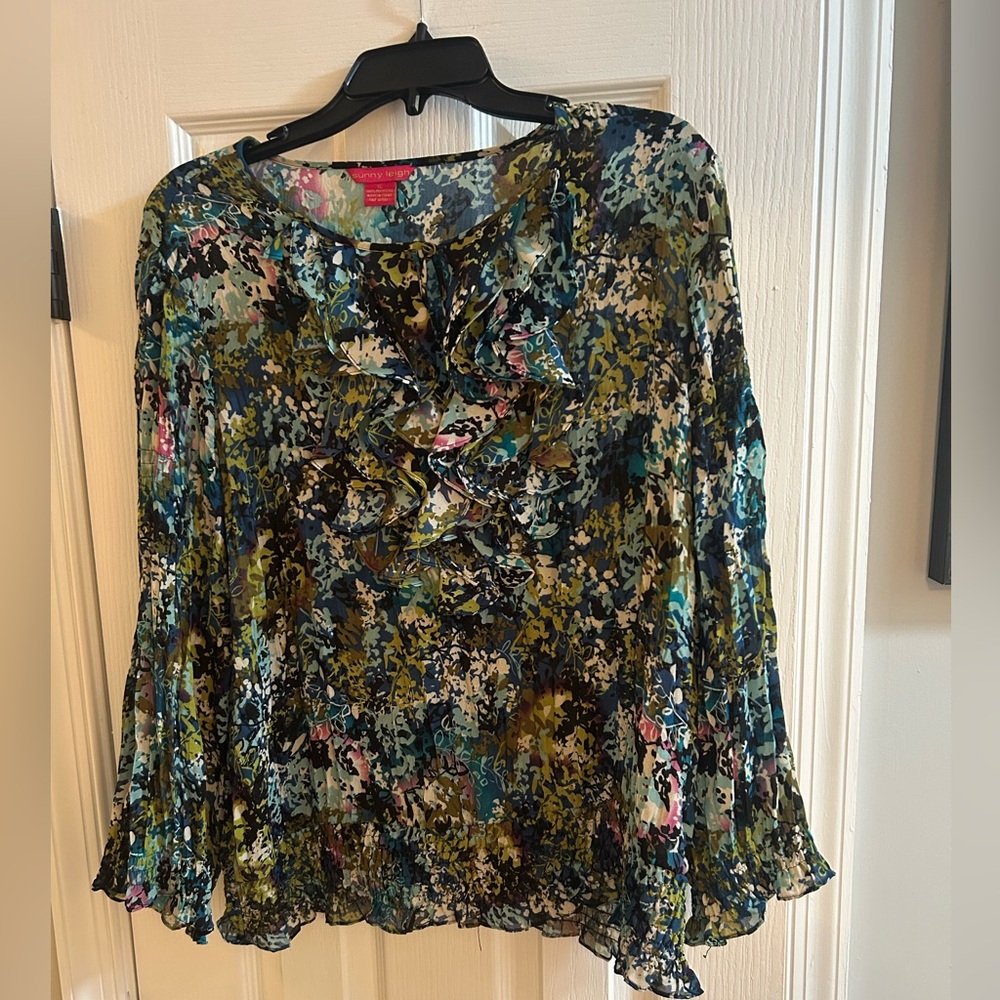 Floral Chiffon Blouse